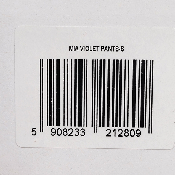 Local Heroes Women's Mia Violet Straight Pants - S - Picture 8 of 9